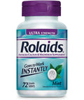 Rolaids Ultra Strength 1200, 72 Chewable Tablets