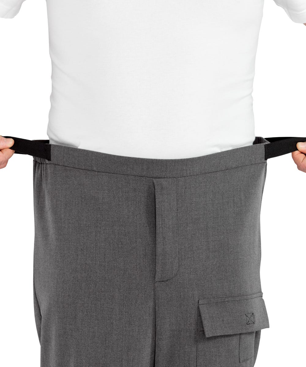 Men's Easy Grip Pull On Cargo Pants