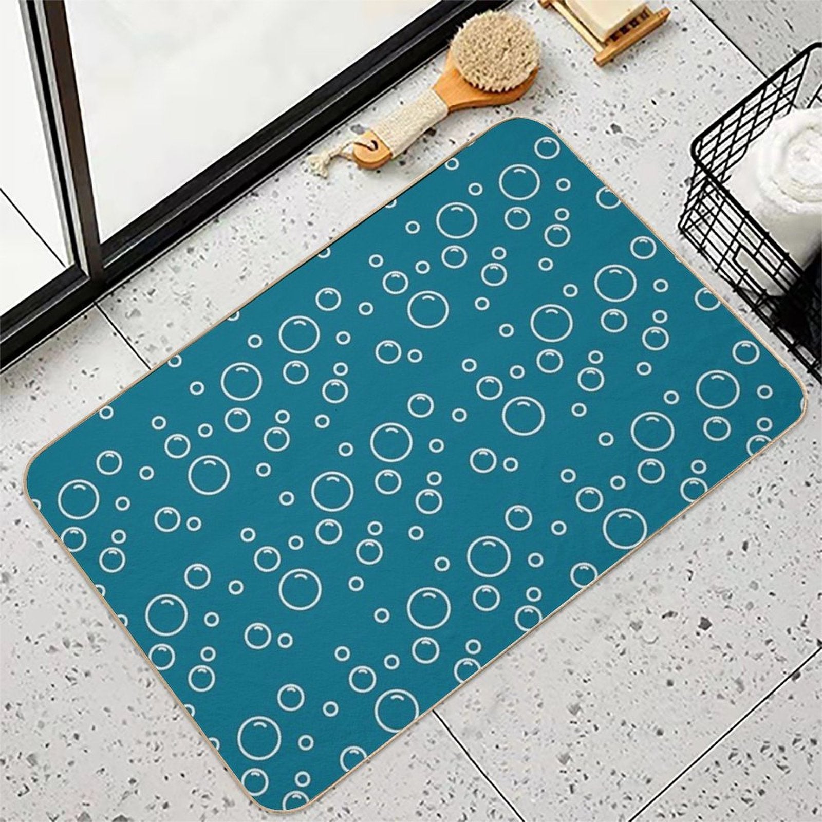 Bubble World  Non-Slip Bath Mat