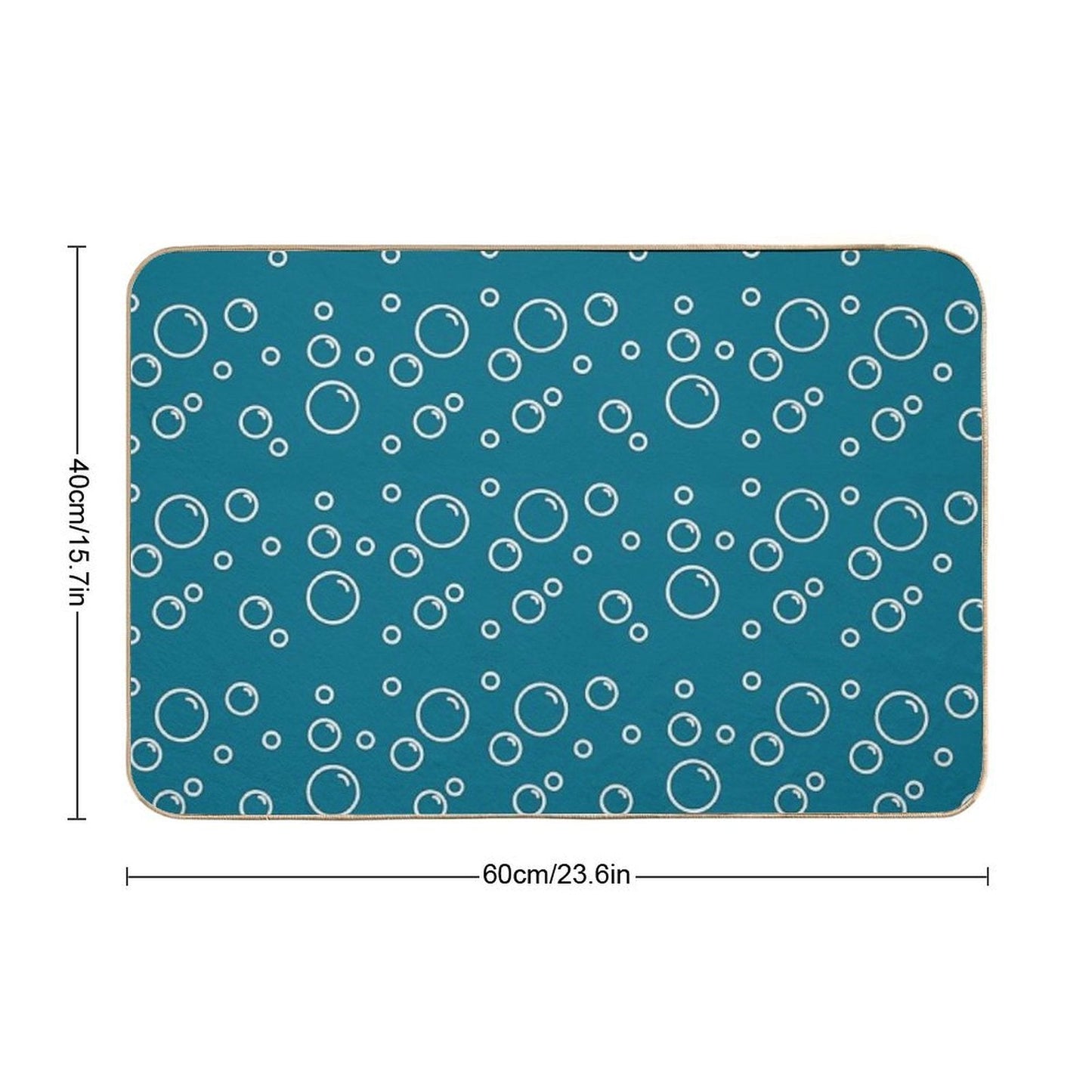 Bubble World  Non-Slip Bath Mat