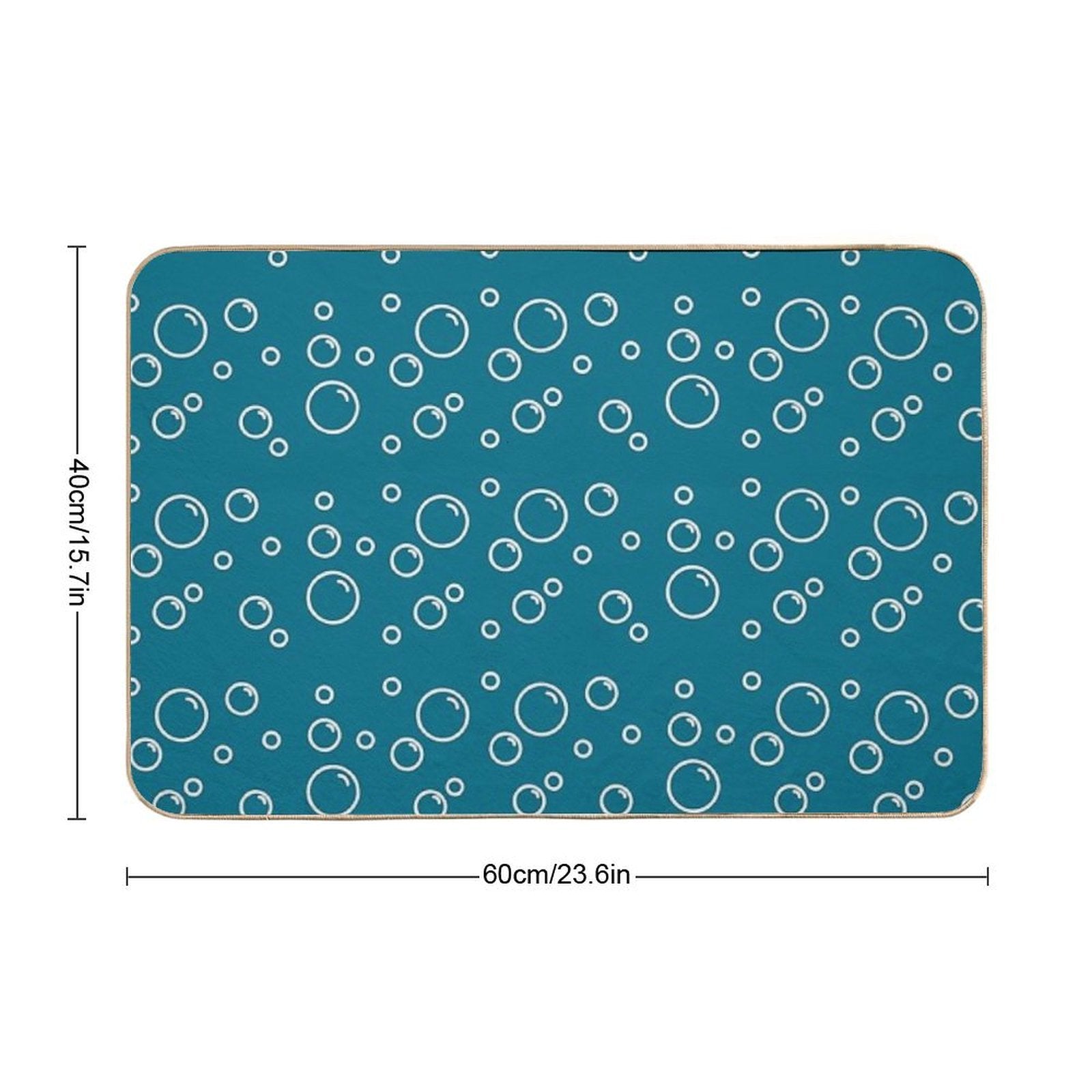 Bubble World  Non-Slip Bath Mat