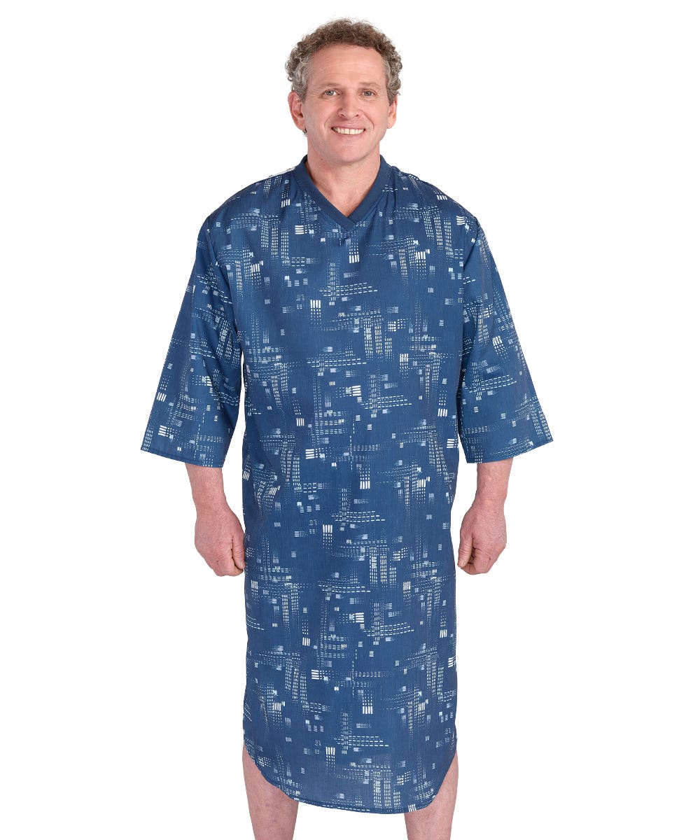 Poly-Cotton Hospital Gowns for Men - Clearance