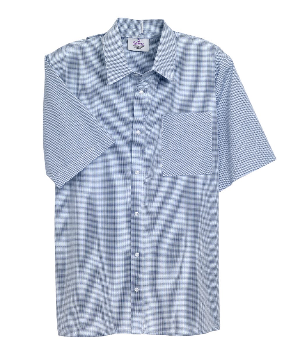 Men's Open Back Short Sleeve Shirt
