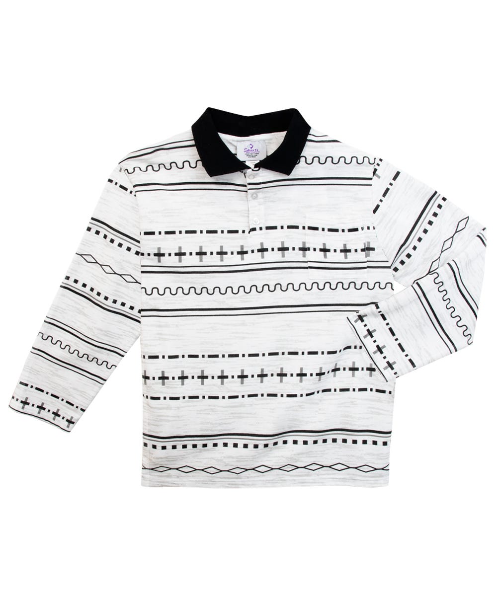 Mens Adaptive Polo Shirt Top - Adaptive Golf Shirt