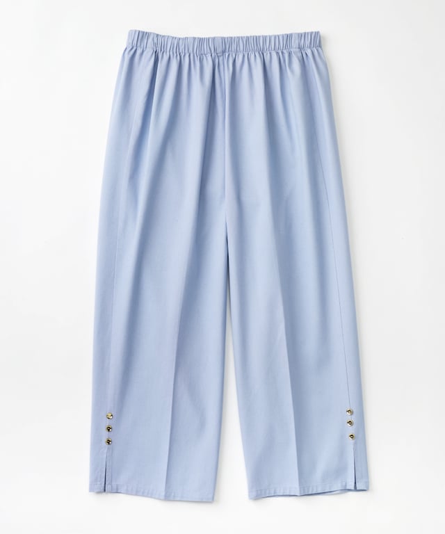 Women's Open Back Cotton Capris