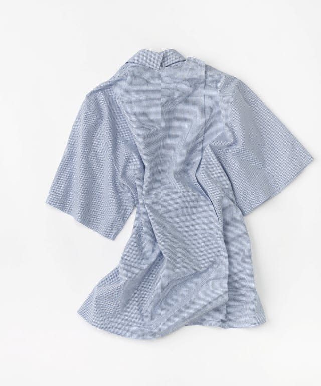 Men's Open Back Short Sleeve Shirt