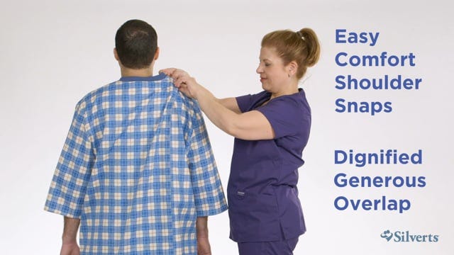 Poly-Cotton Hospital Gowns for Men - Clearance