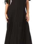Sakkas Niam Women's Maxi Capelet Long Dress Celtic Medieval Renaissance Adjustable - Buy One Get One