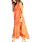 Sakkas Starlight Fourth Women's Tie Dye Caftan Tank Dress/Cover Up  Beach Kaftan