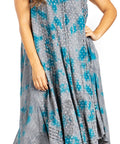 Sakkas Starlight Fourth Women's Tie Dye Caftan Tank Dress/Cover Up  Beach Kaftan