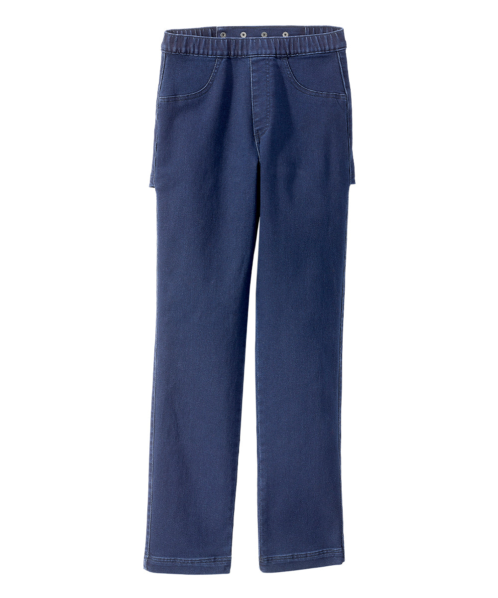 Women's Open Back Jeans