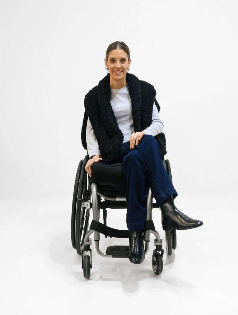 Women's Soft Knit Open Back Jeans