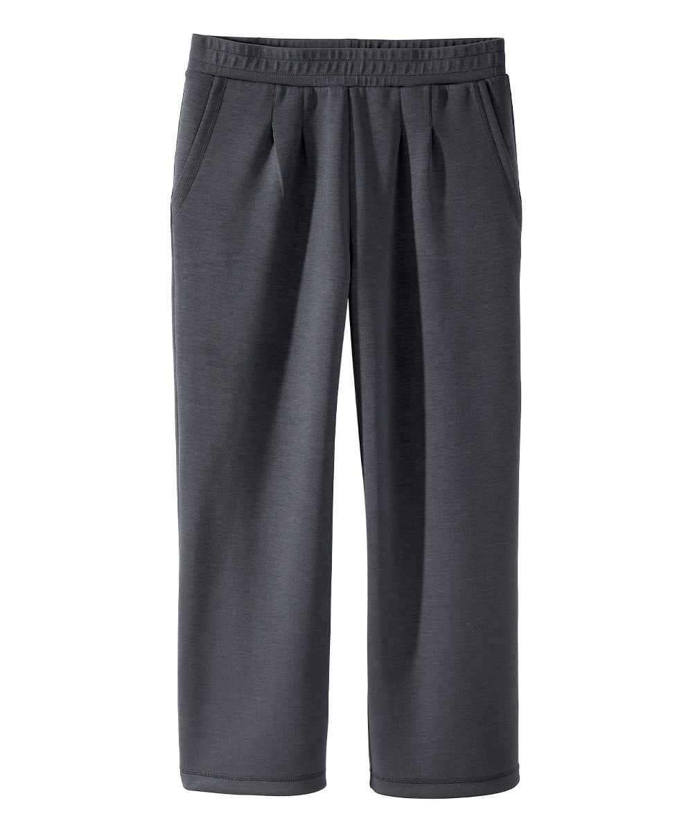 Women's Soft Pleated Front Pull-On Pants