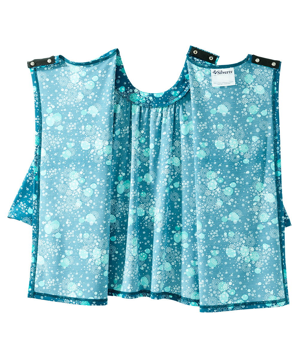 Women's Open Back Shirred Top