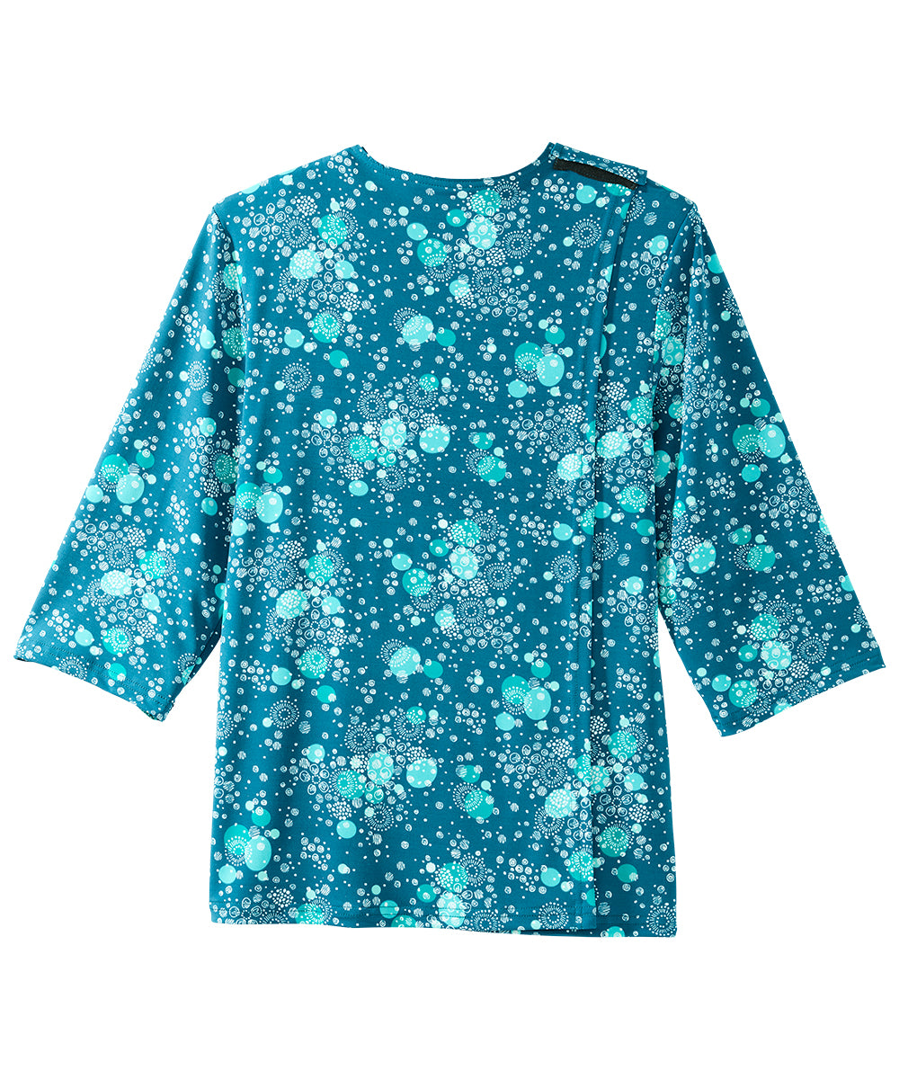 Women's Open Back Shirred Top
