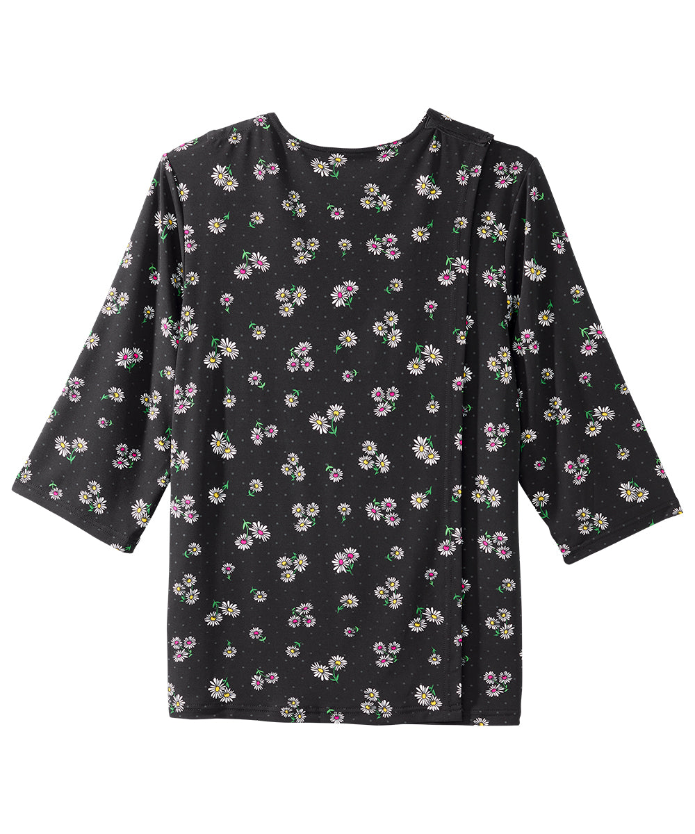 Women's Open Back Shirred Top