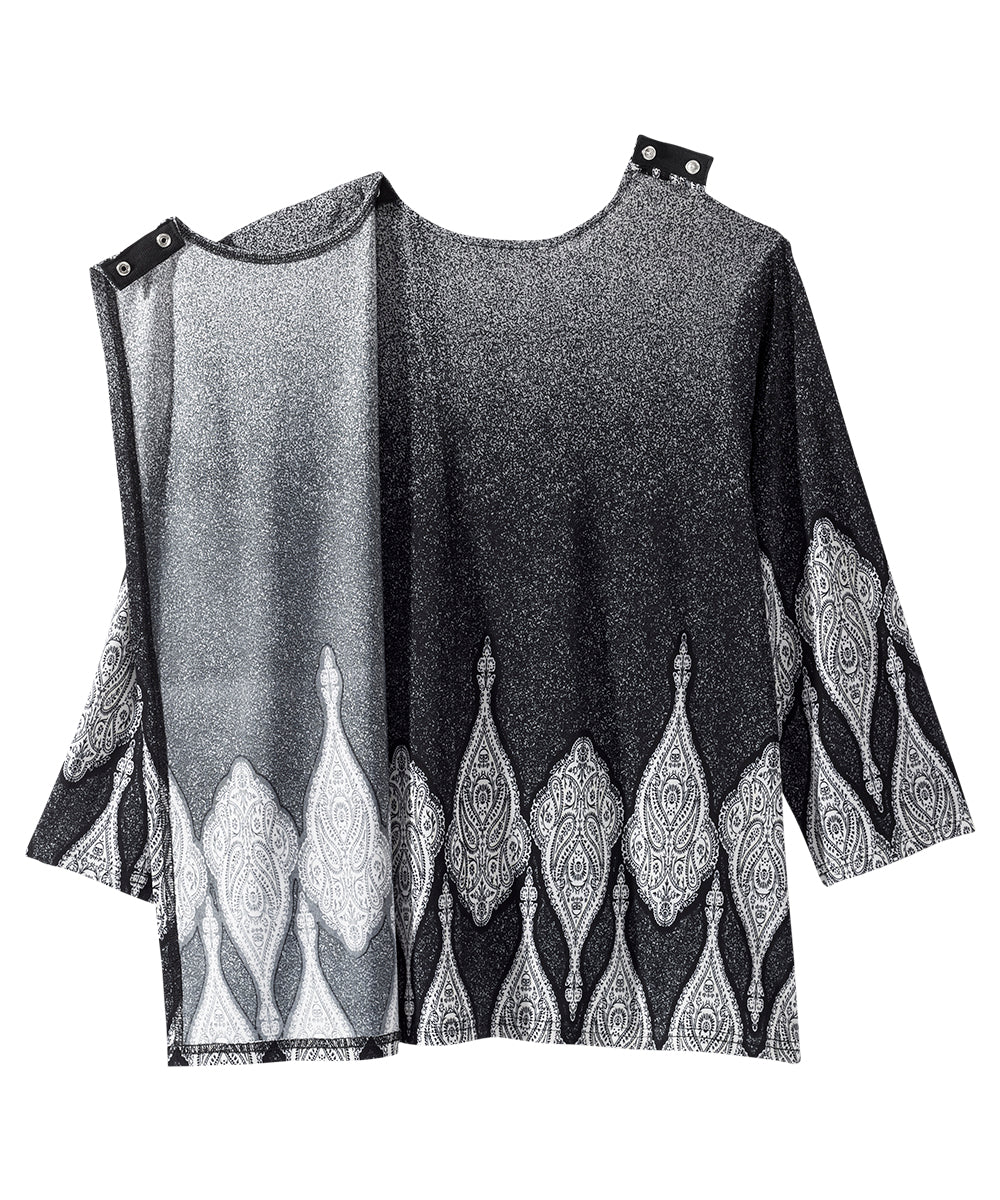 Women's Open Back Shirred Top