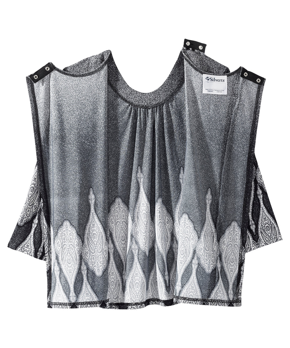 Women's Open Back Shirred Top