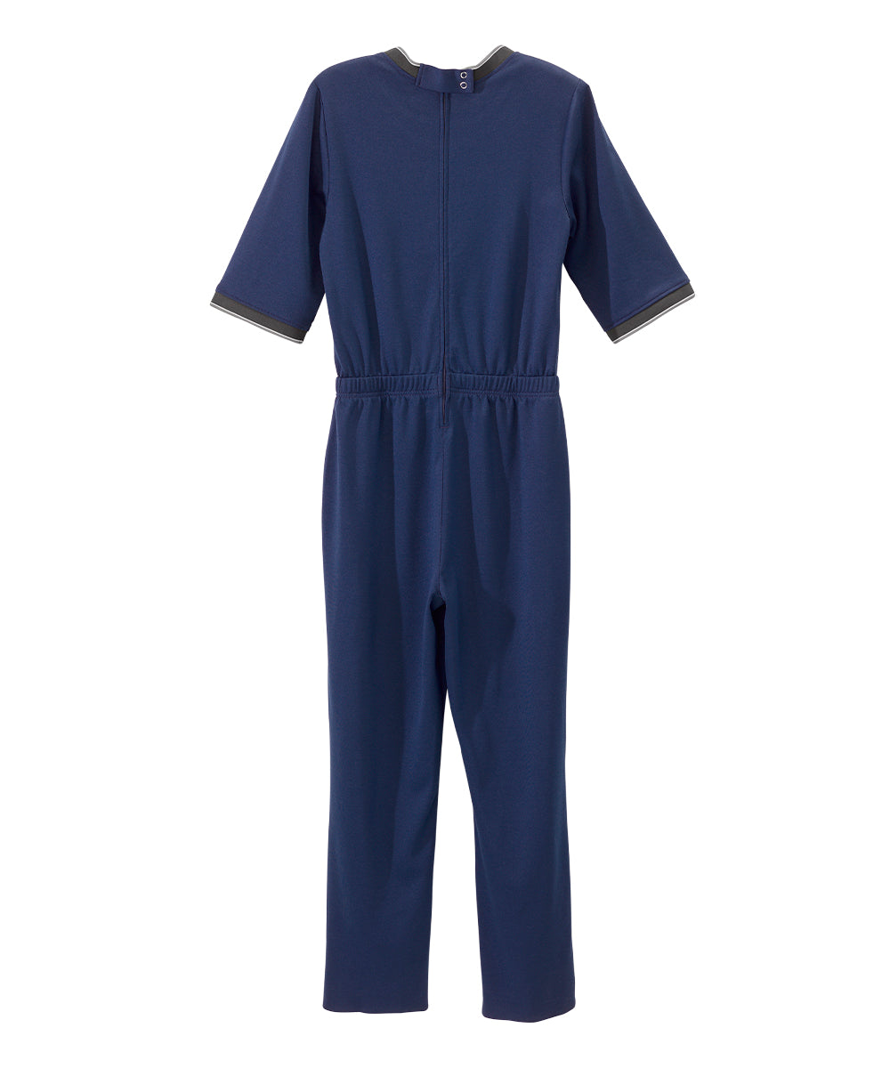 p*g様 FreshService BACK SATIN OVERALL Women's Stay Dressed Jumpsuit with Full Back Zip – Silverts