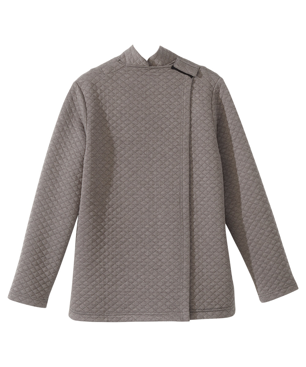 Women's Easy Dressing Open Back Half Zip Track Suit Top