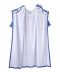 Open Back Knit Nightgown with Lace Trim - Silverts 65