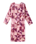 Women's No Peek Open Back Flannel Nightgown - Silverts 18