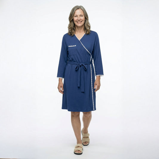 Women's Buttery Soft Open Front Nightgown/Robe