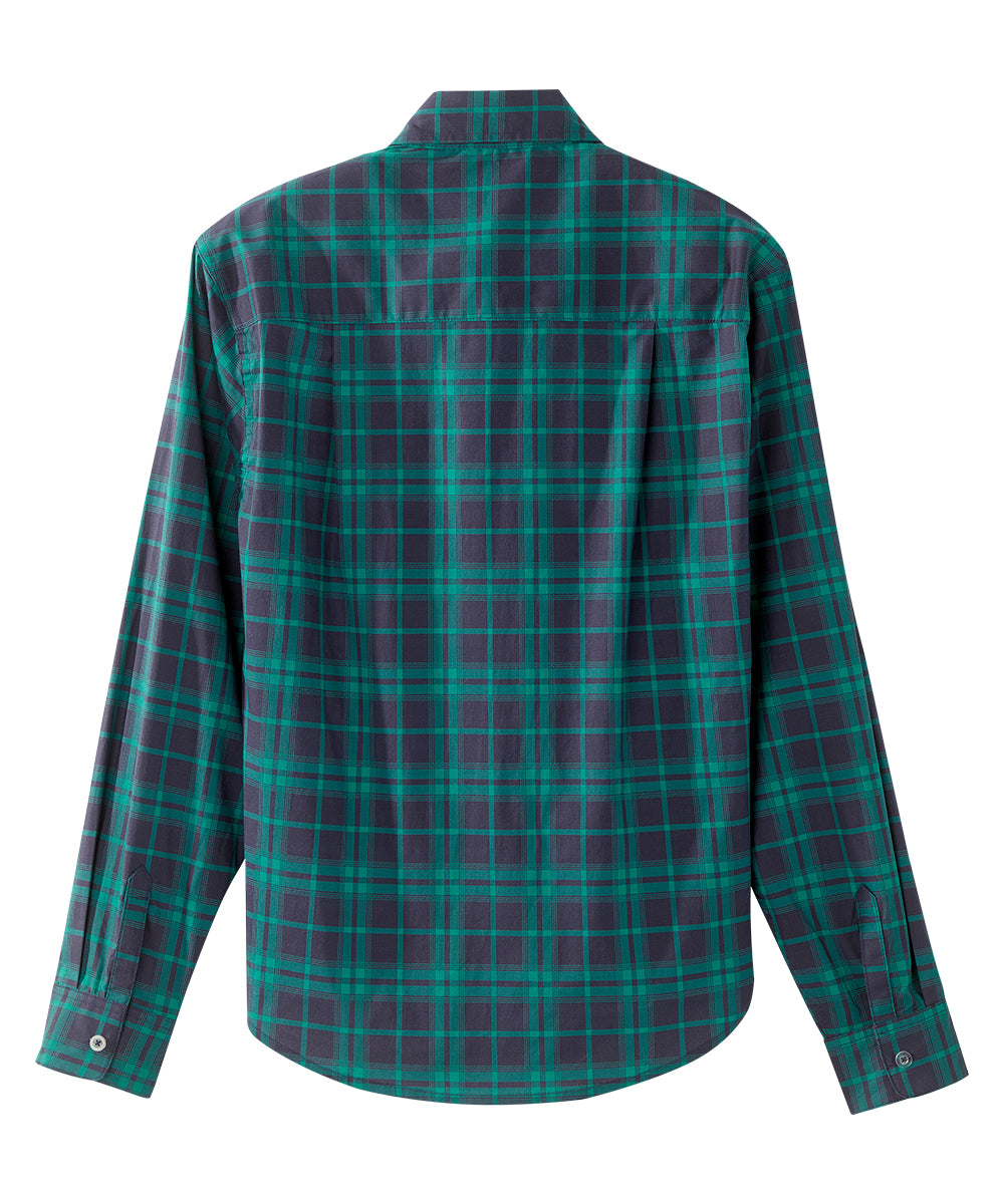 Men's Self Dressing Magnetic Buttons Dress Shirt
