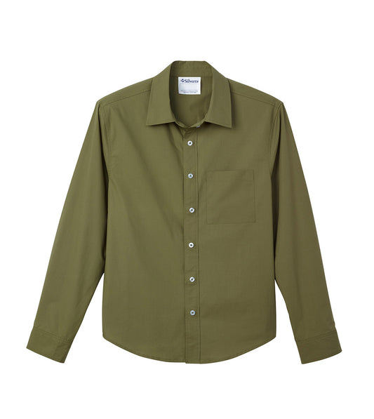 Men's Self Dressing Magnetic Buttons Dress Shirt
