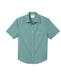 Magnetic Buttons Men's Short Sleeve Shirt