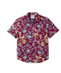 Magnetic Buttons Men's Short Sleeve Shirt