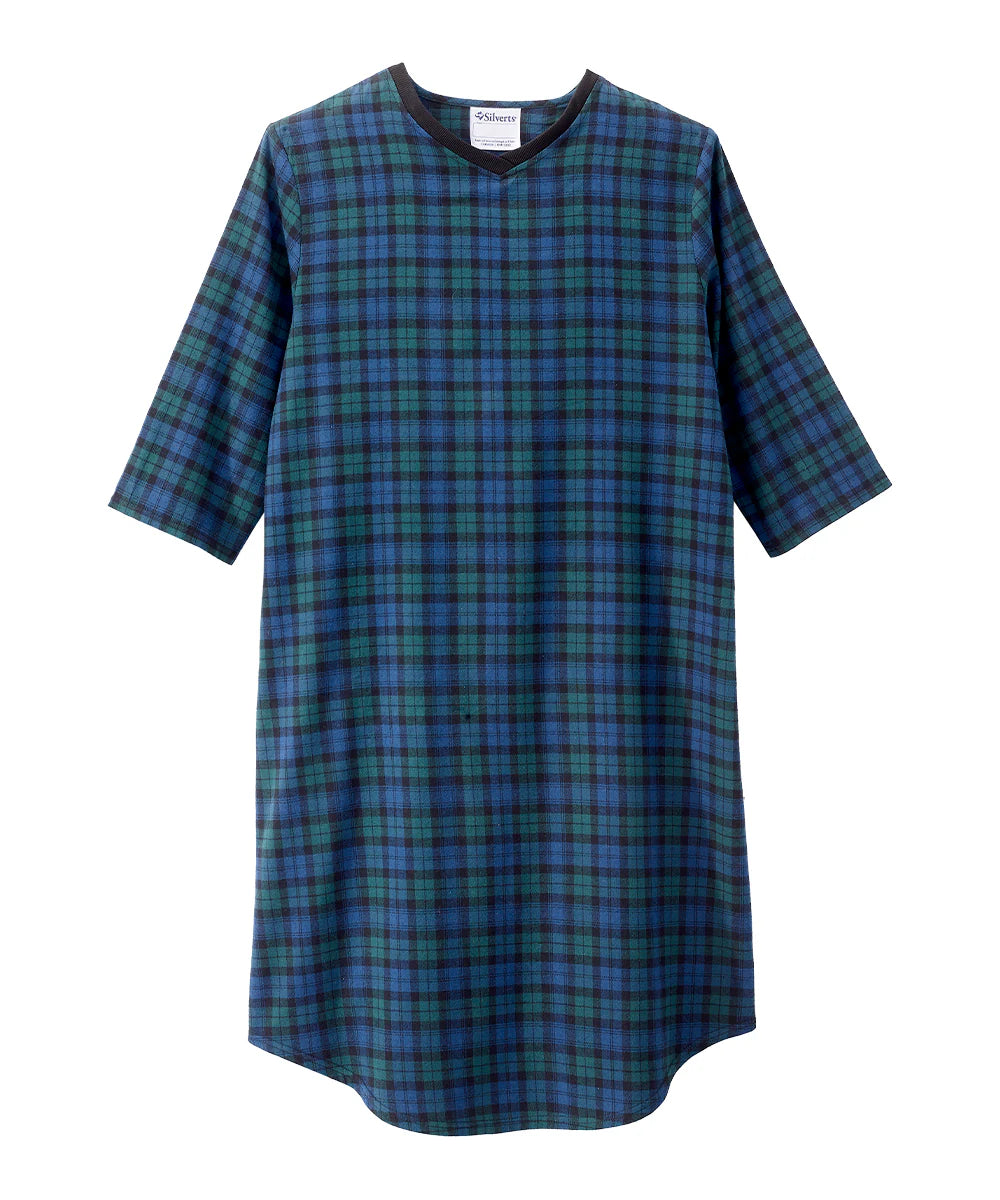 Men's Flannel Hospital & Home Care Gown