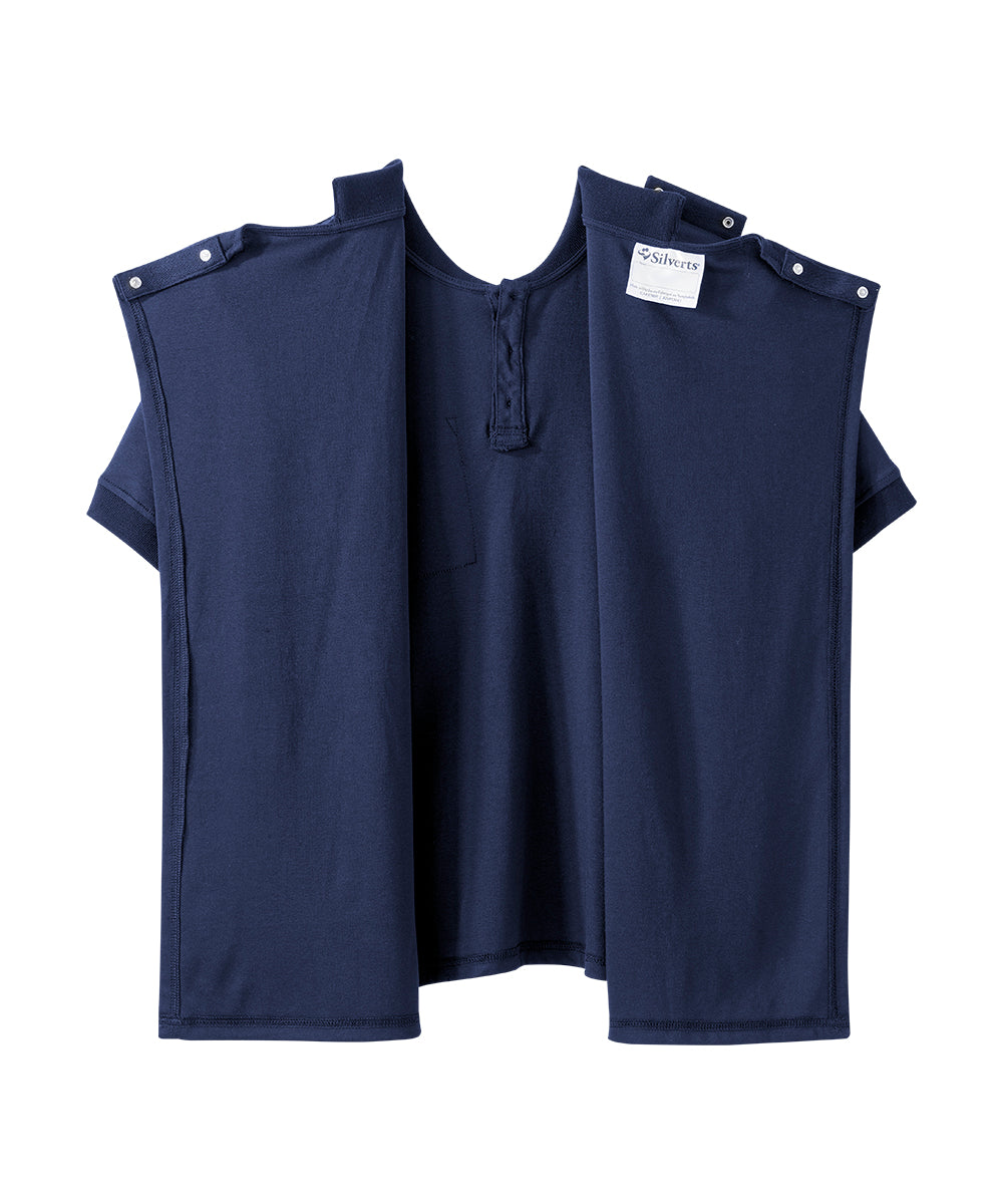 Men's Classic Open Back Short Sleeve Polo Shirt