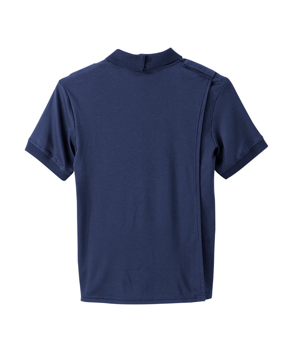 Men's Classic Open Back Short Sleeve Polo Shirt