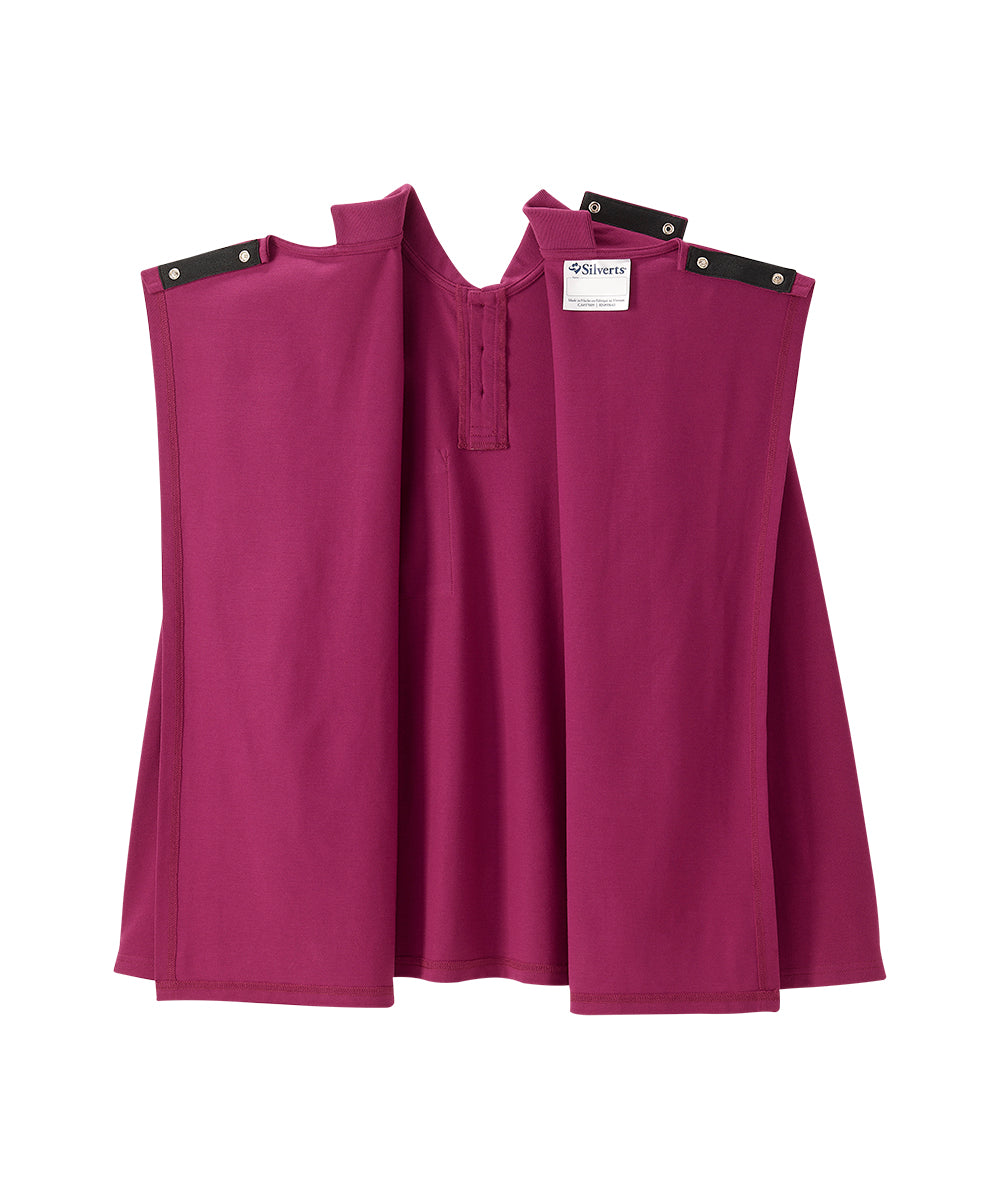 Men's Adaptive Open Back Polo Shirt with Long Sleeves