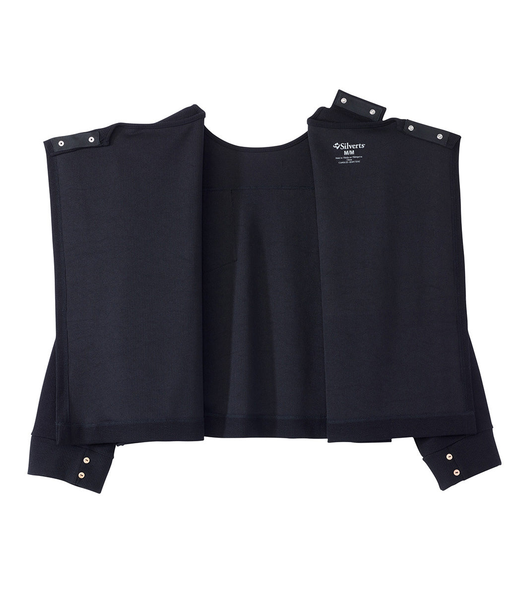 Women's Open Back Relaxed Ribbed Long Sleeve Top