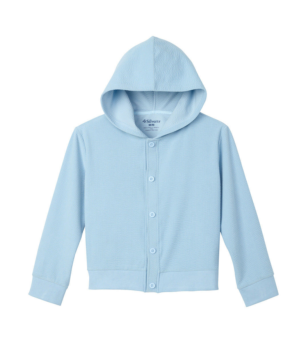 Women's Soft Corduroy Rib Magnetic Button Hoodie
