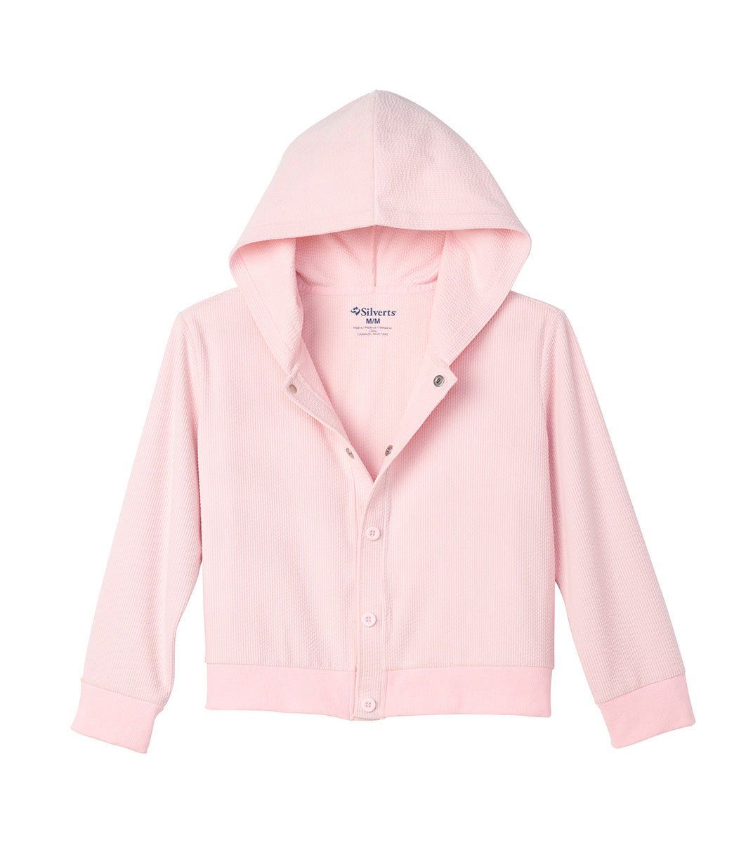 Women's Soft Corduroy Rib Magnetic Button Hoodie – Silverts
