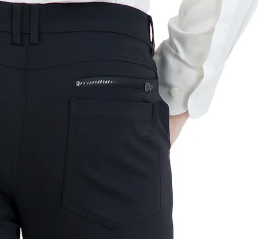 NEW & UPDATED Super - Stretch Men's Chinos //Casual// Black - Performance Collection