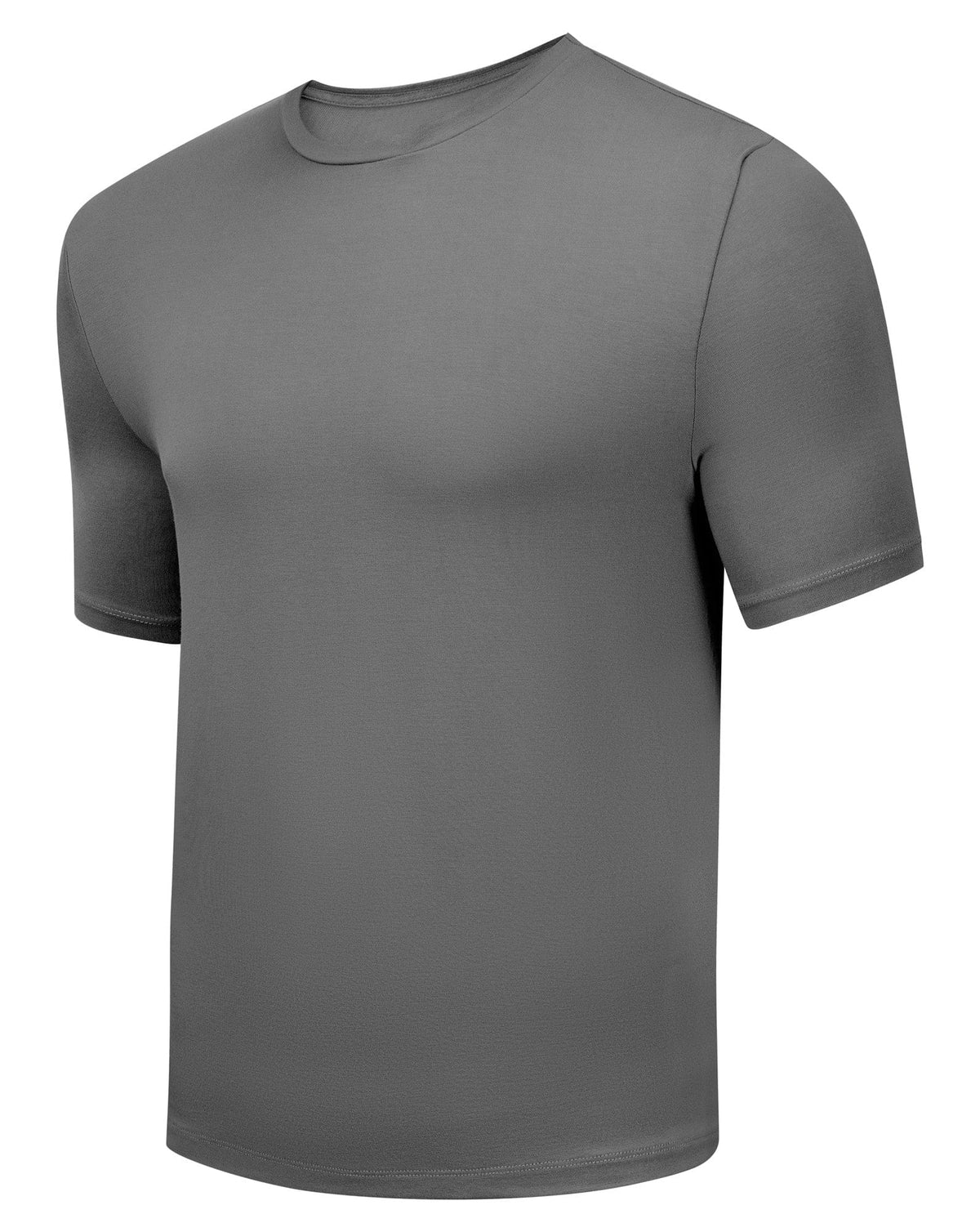 Men's Bamboo Rayon Crew Neck Tee Shirt - Single