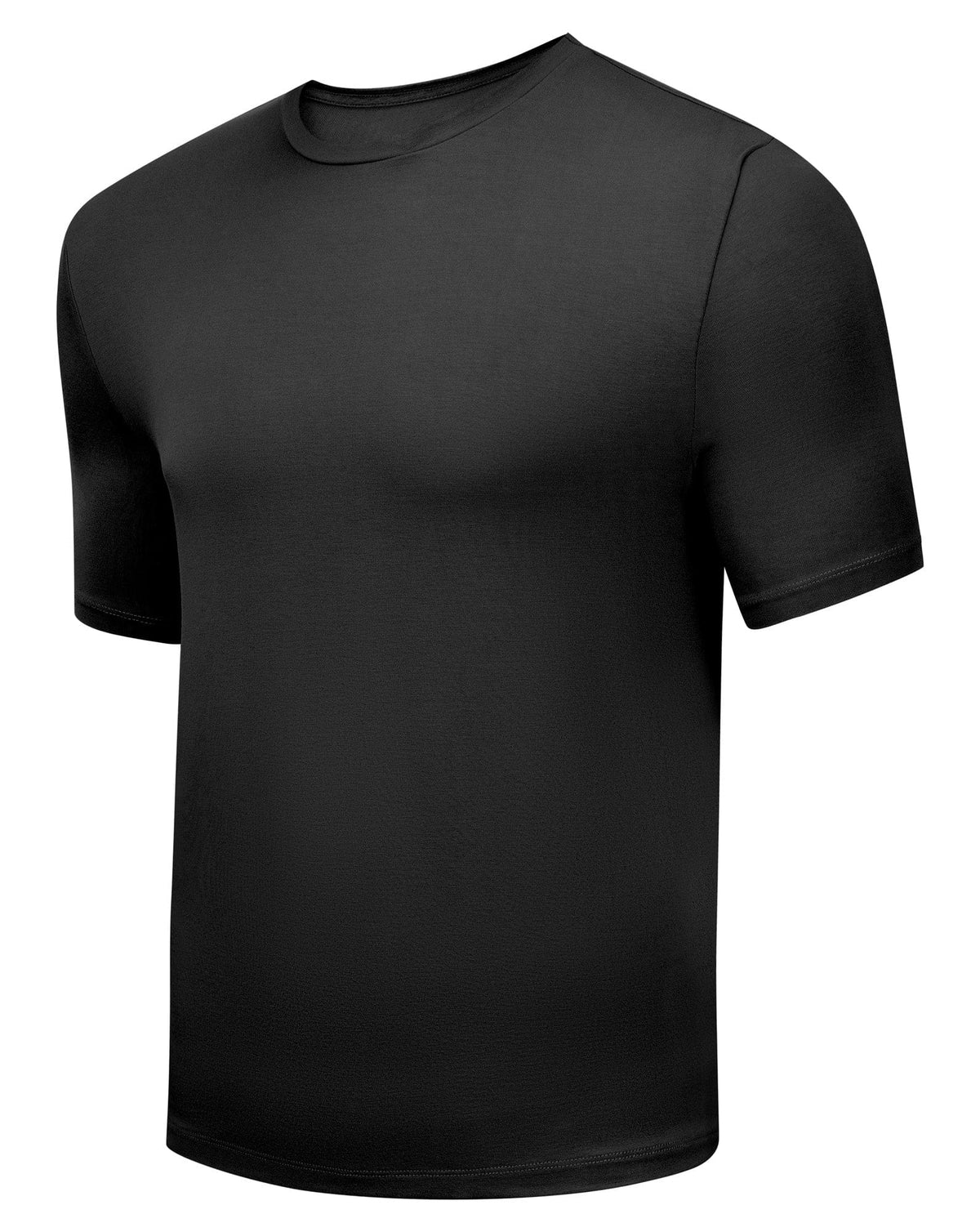 Men's Bamboo Rayon Crew Neck Tee Shirt - Single