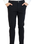 NEW & UPDATED Super - Stretch Men's Chinos //Casual// Black - Performance Collection