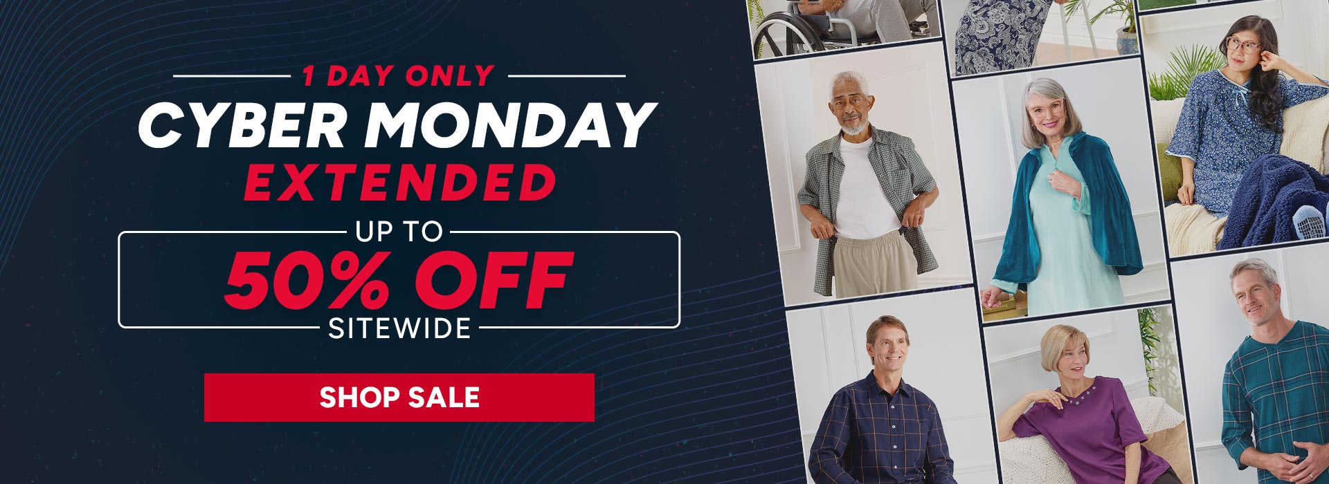 Cyber Monday - Up to 50% Off Sitewide