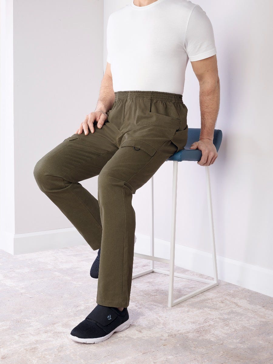 Men's Open Back Adaptive Cargo Pant