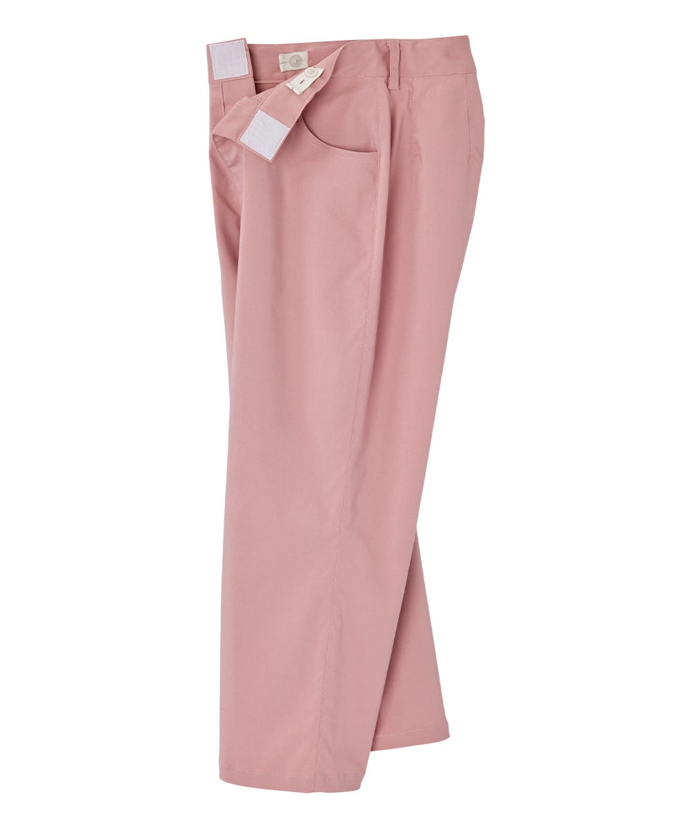 Women's Self Dressing Capris with Magnetic Front Fly
