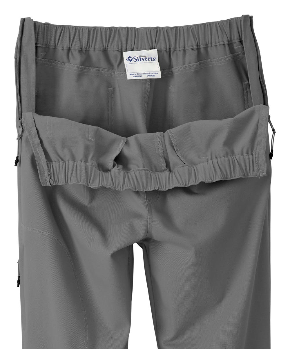 Men's Self Dressing Side Zip Pant