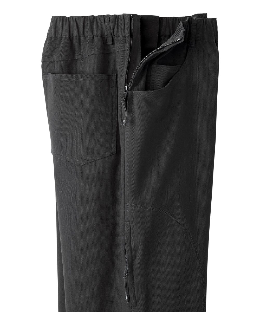 Men's Self Dressing Side Zip Pant