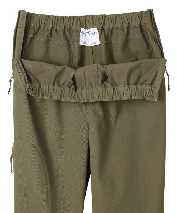 Men's Self Dressing Side Zip Pant