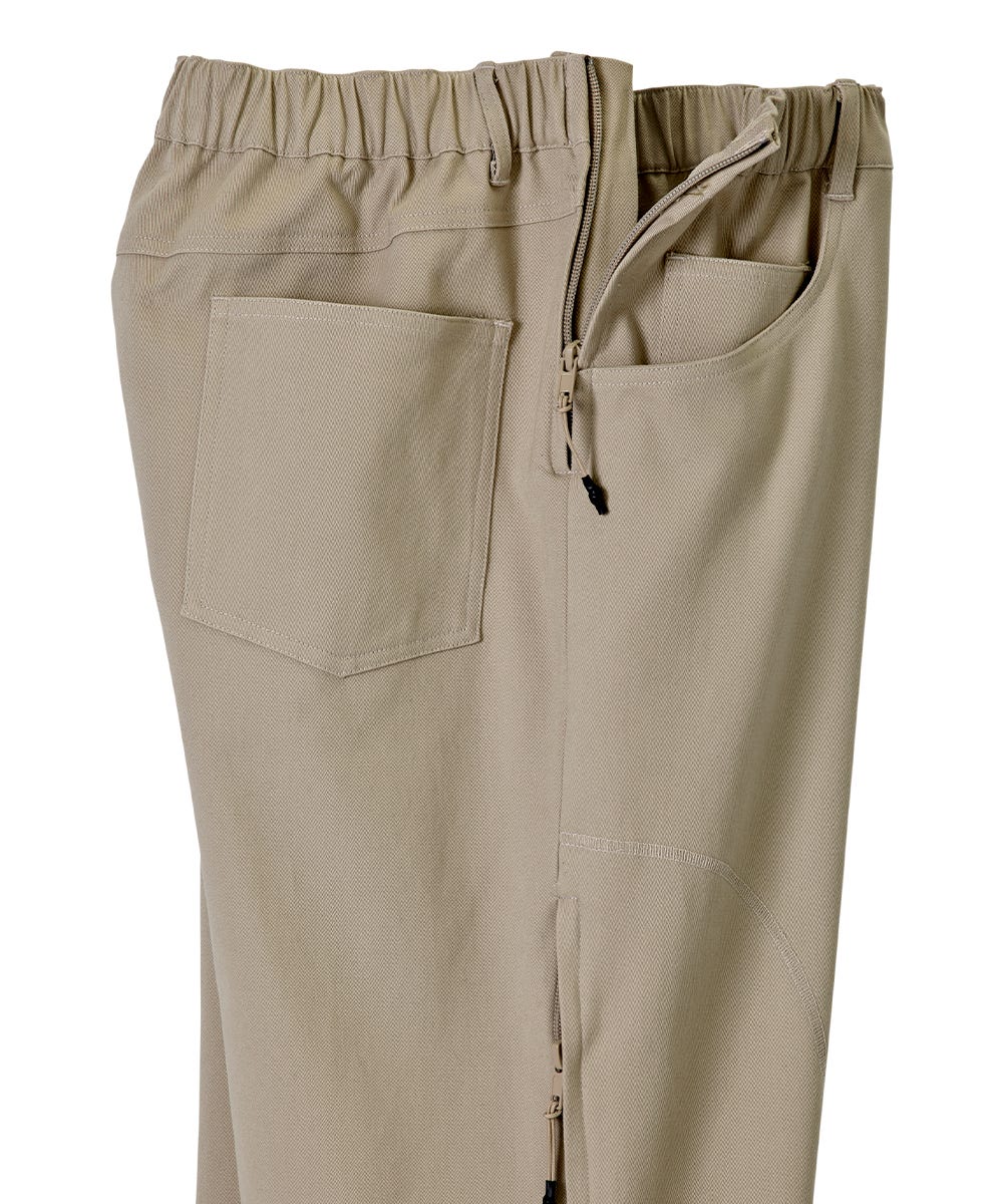 Men's Self Dressing Side Zip Pant