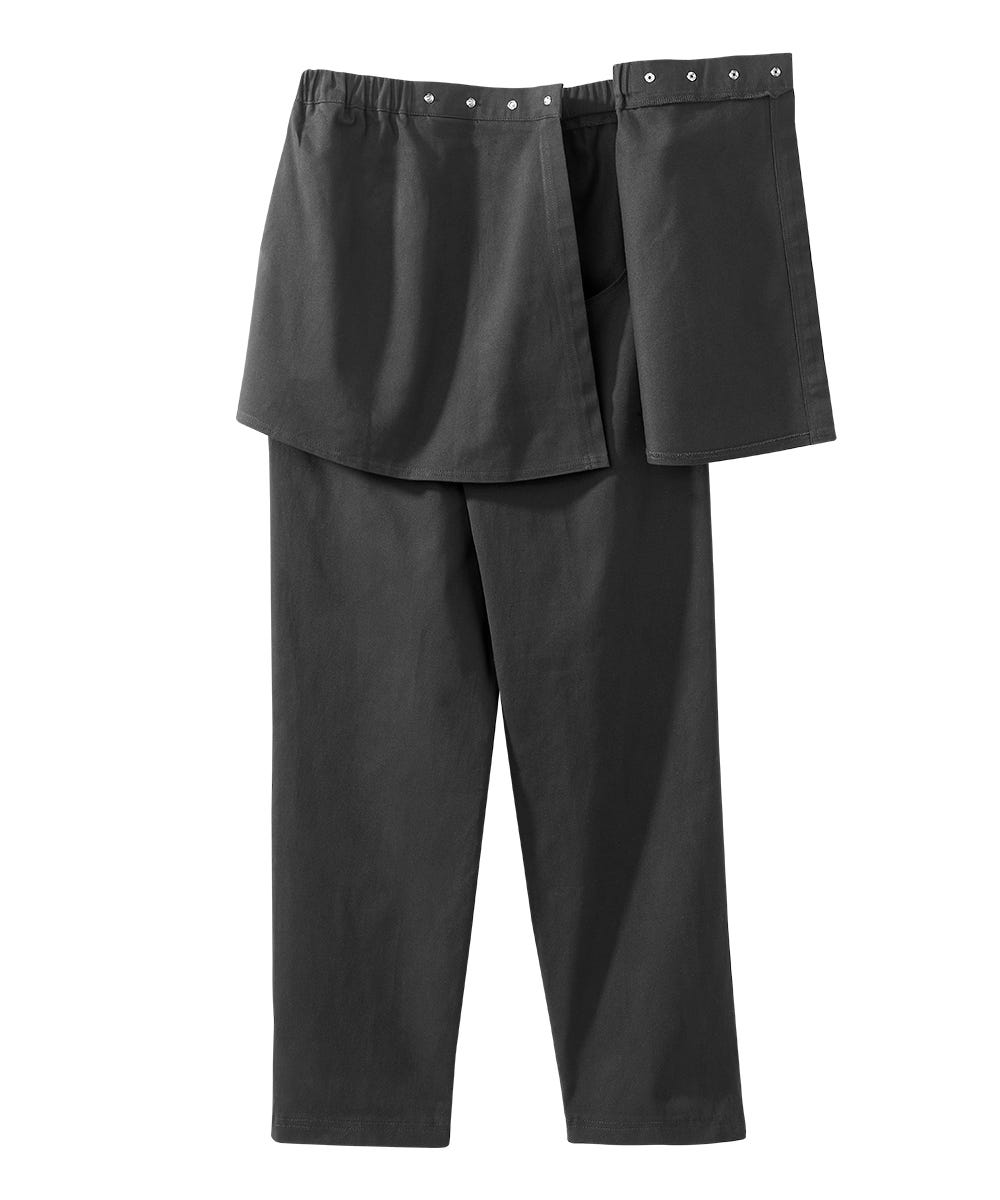 Men's Open Back Magnetic Fly Pants